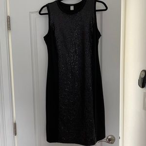 Black sequin sheath dress old navy sleeveless